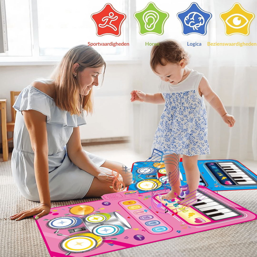 Skanto | Interactive Musical Mat for Kids with 5 Instruments
