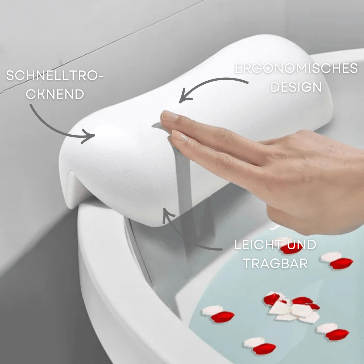 Skanto | Ergonomic and Non-Slip for Relaxing Baths