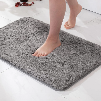 Skanto | Plush Bath Mat | Ultra-Soft, Highly Absorbent & Non-Slip for Bathroom Safety and Comfort