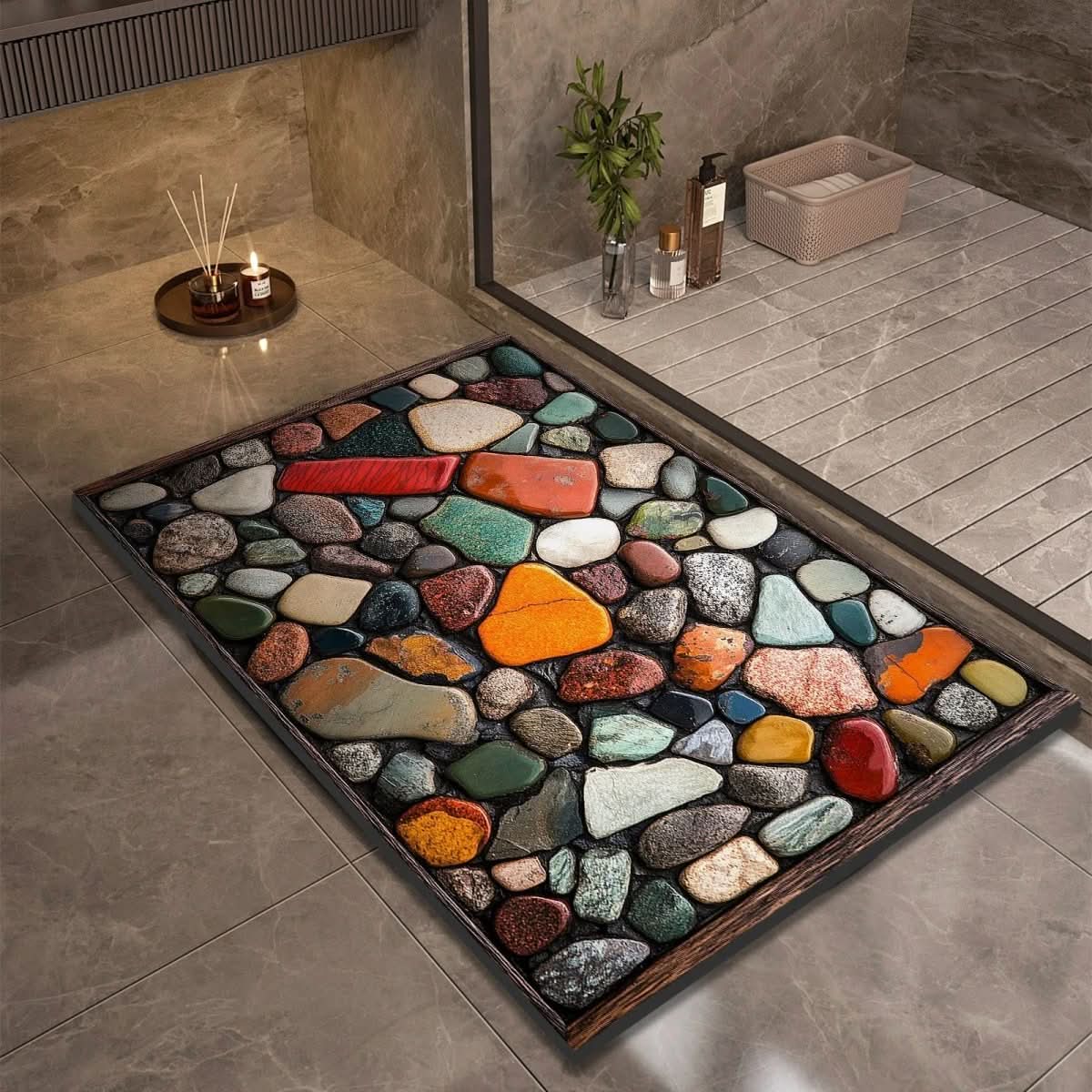BowLift | Diatomaceous Earth Bath Mat for Safety & Comfort