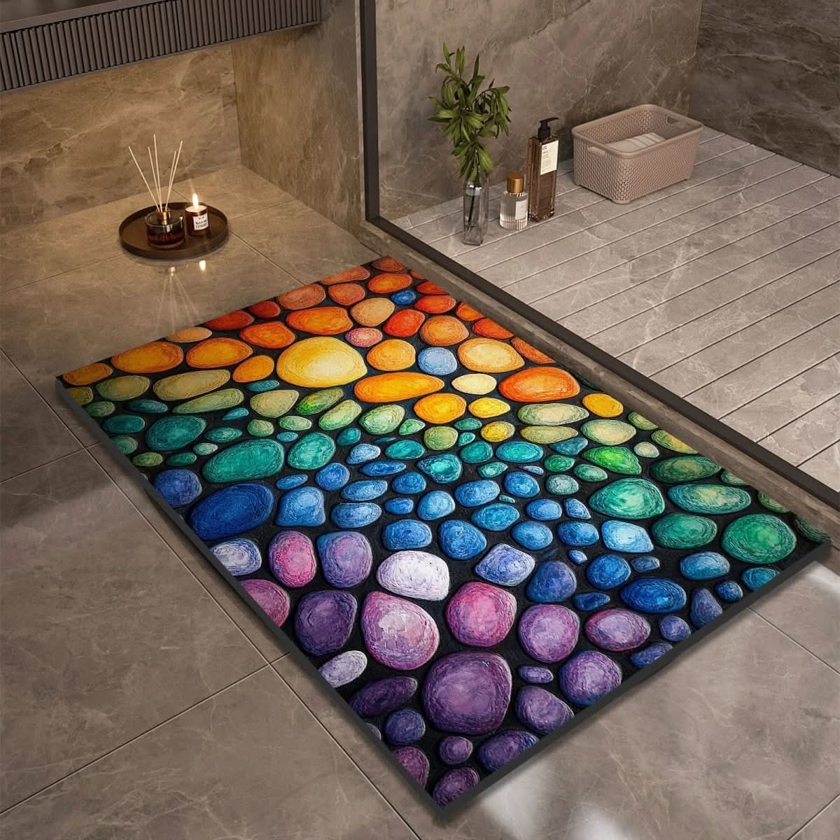 BowLift | Diatomaceous Earth Bath Mat for Safety & Comfort
