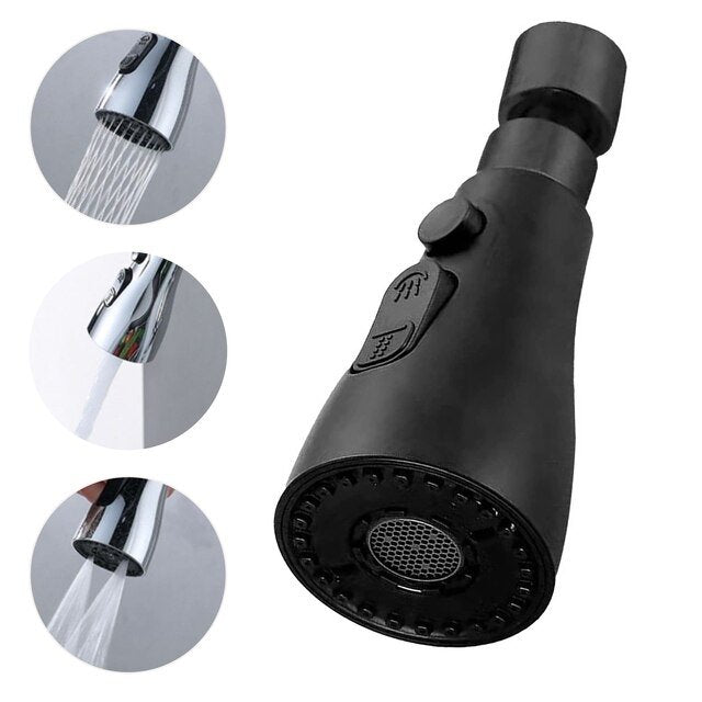 BowLift | AquaFlow Faucet Sprayer – 360° Rotatable Spray Head with Water-Saving Technology