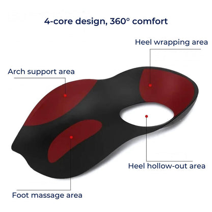ArchEase Shoe Inserts for Flat Feet | Shoe Insole for Plantar Fasciitis - Foot Arch Support Insole - Foot Cushioning Bowlift