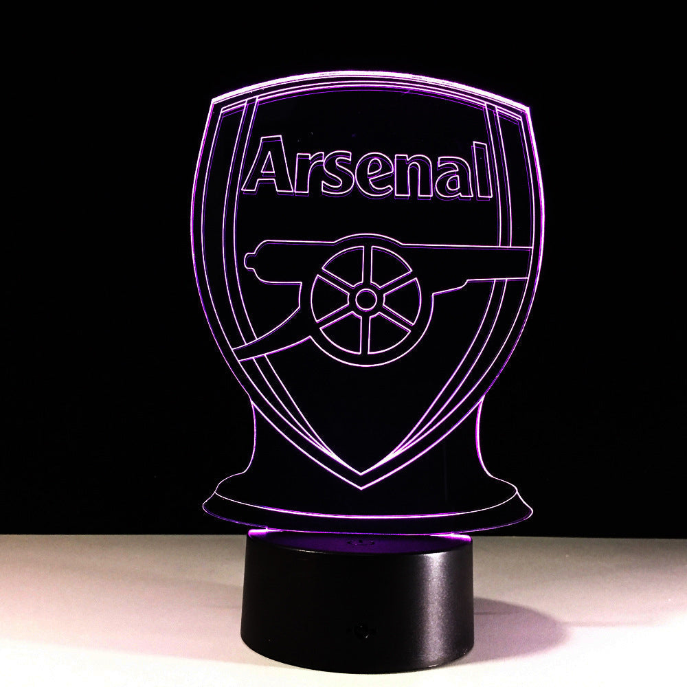 Skanto | Arsenal Football 3D Optical Illusion Lamp