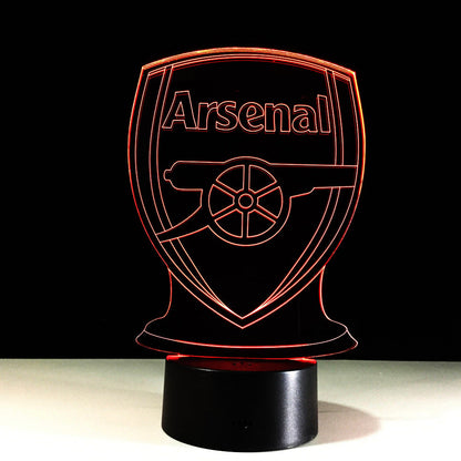 Skanto | Arsenal Football 3D Optical Illusion Lamp