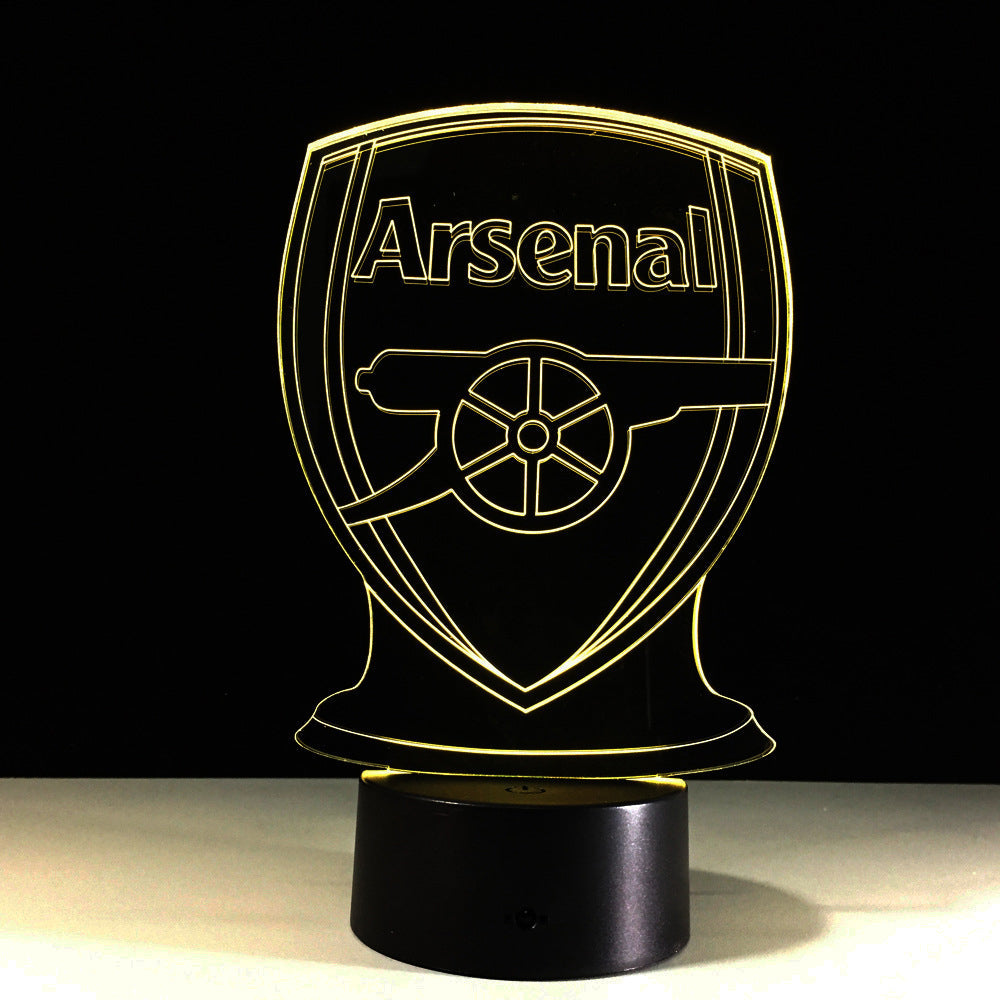 Skanto | Arsenal Football 3D Optical Illusion Lamp