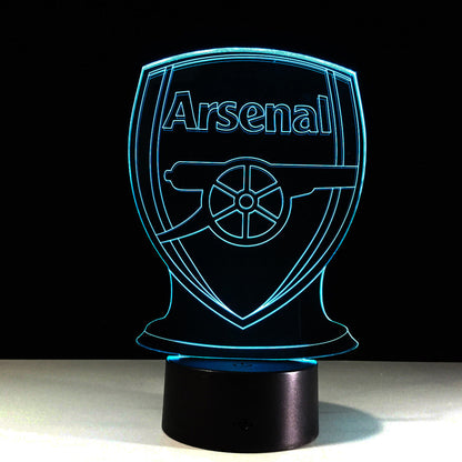 Skanto | Arsenal Football 3D Optical Illusion Lamp
