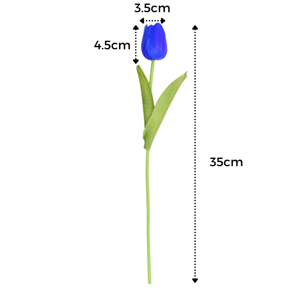 Artificial Tulip Flowers (10 Pcs)