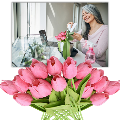 Artificial Tulip Flowers (10 Pcs)