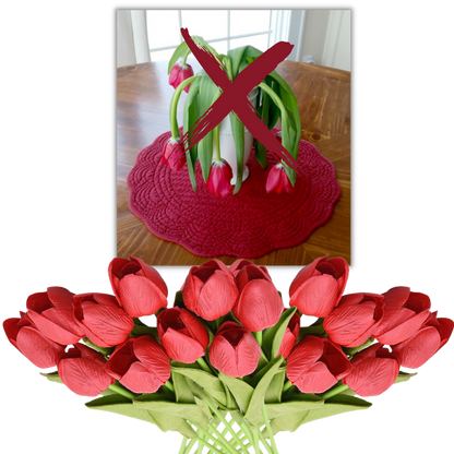 Artificial Tulip Flowers (10 Pcs)