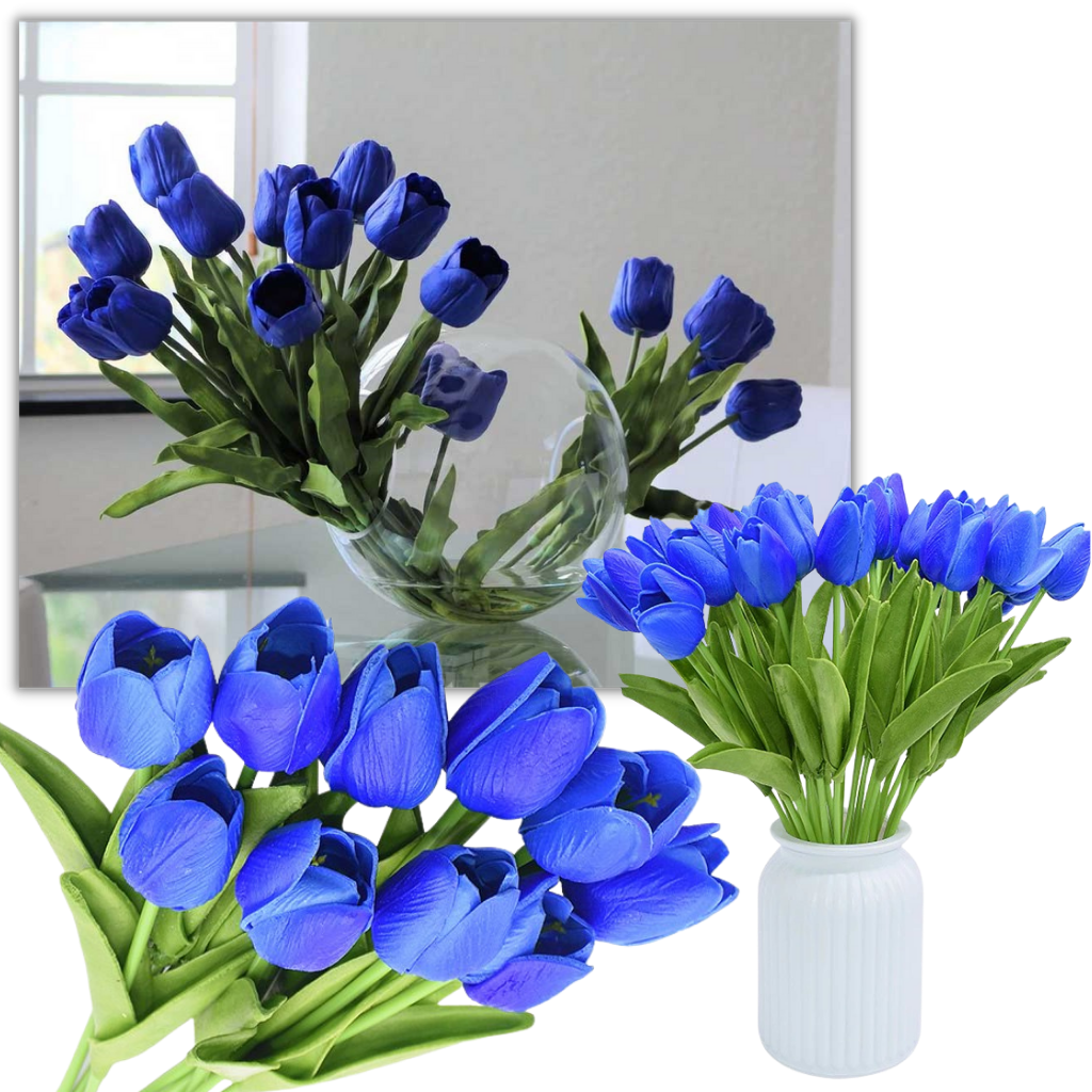 Artificial Tulip Flowers (10 Pcs)
