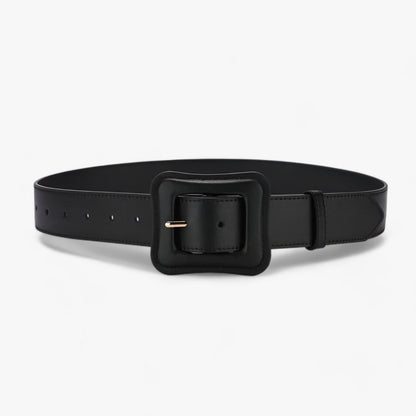 BowLift | Women’s Wide Leather Belt Vintage High Waist with Adjustable Buckle