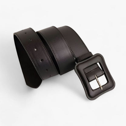 BowLift | Women’s Wide Leather Belt Vintage High Waist with Adjustable Buckle