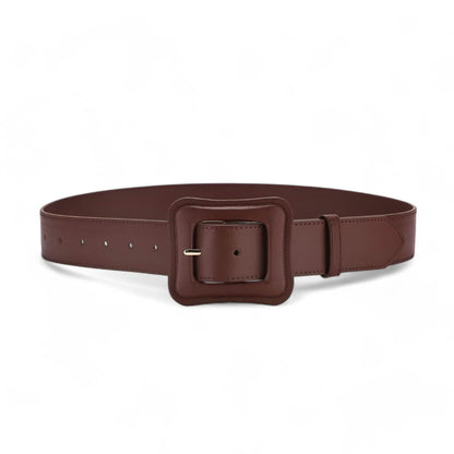 BowLift | Women’s Wide Leather Belt Vintage High Waist with Adjustable Buckle