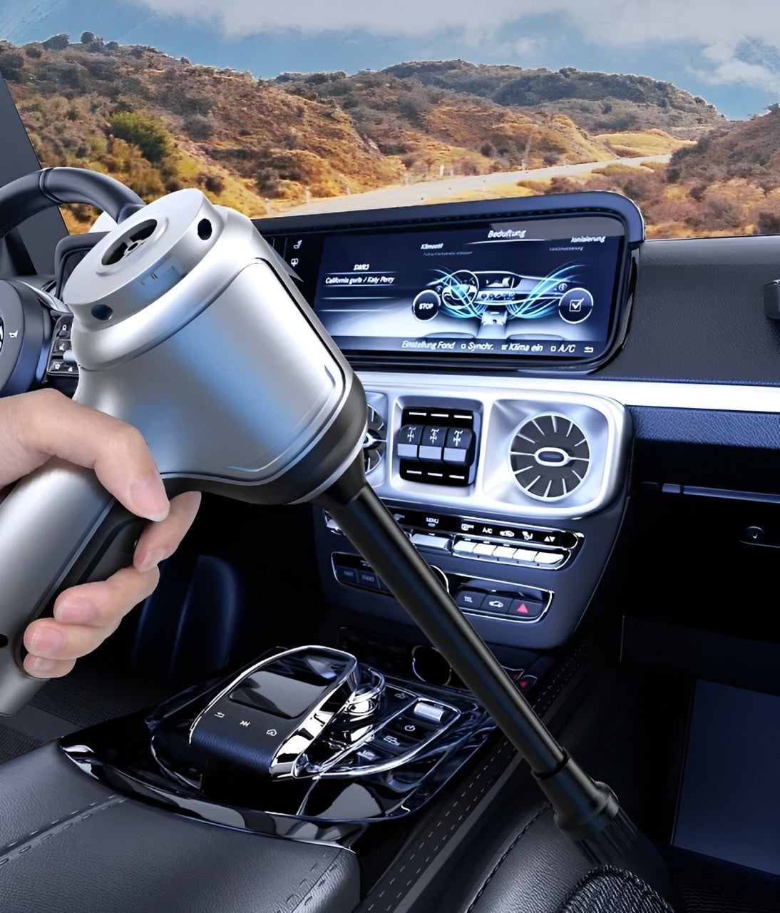 Skanto | 95000PA Wireless Car Vacuum Cleaner – Lightweight & Quiet