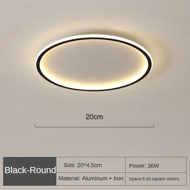Skanto | Skandinavisk LED Ceiling Lamp for Warm, Glare-Free Living Light