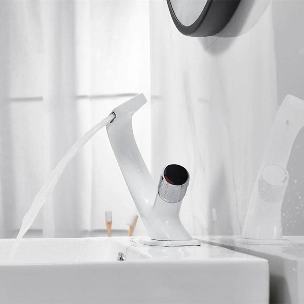 BowLift | Modern Bathroom Sink Mixer Faucet – Stylish Chrome Tap