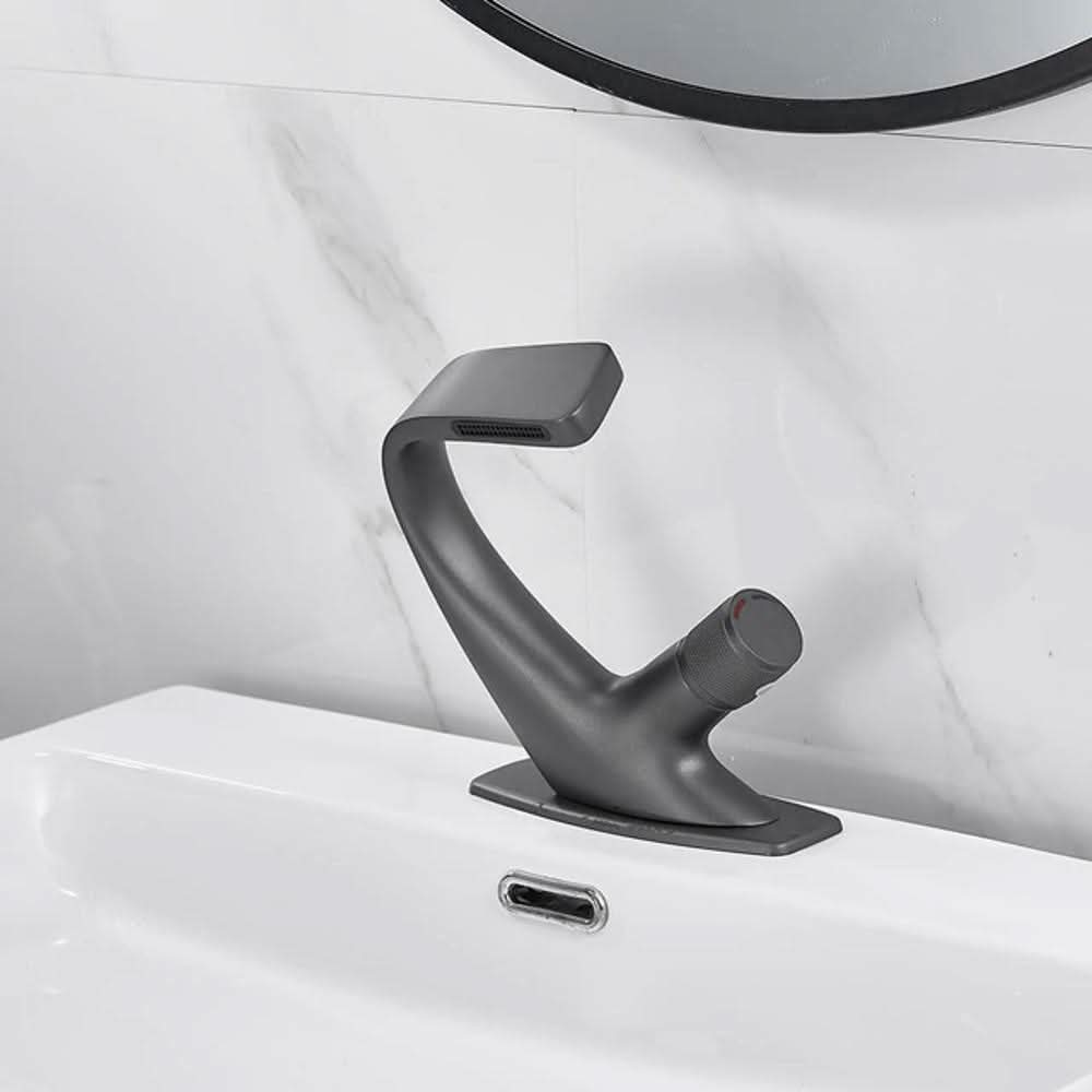 BowLift | Modern Bathroom Sink Mixer Faucet – Stylish Chrome Tap