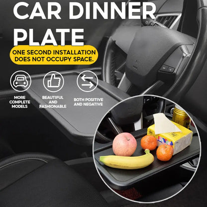 BowLift | Car Dining Table & Laptop Holder – Directly mountable at the steering wheel