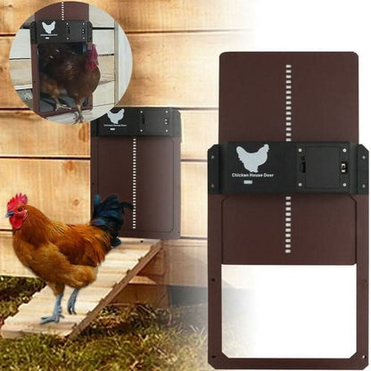 Skanto | Automatic Coop Door with Light Sensor and Weather Protection