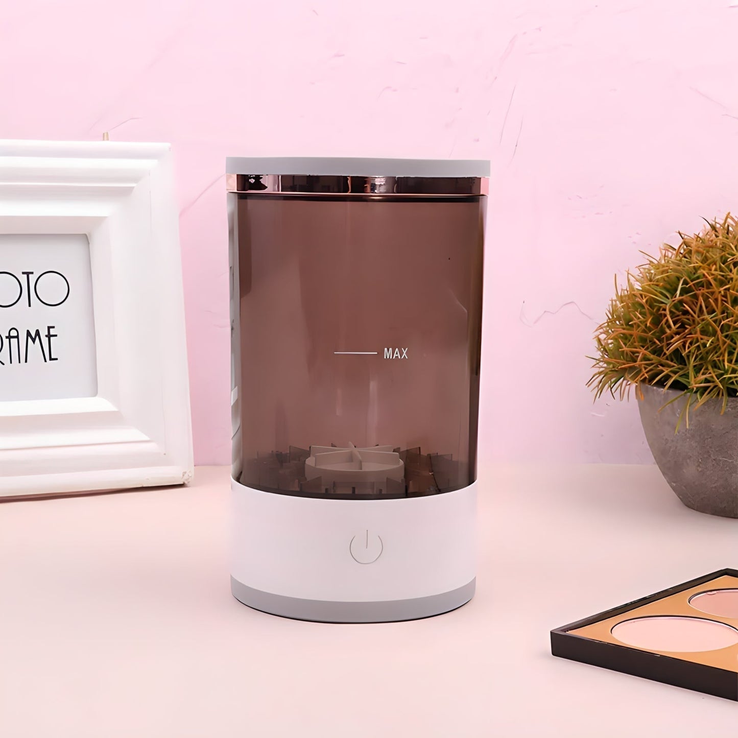 Skanto | BrushBath Automatic Makeup Brush Cleaner – Deep Cleaning & Quick Drying for All Brushes