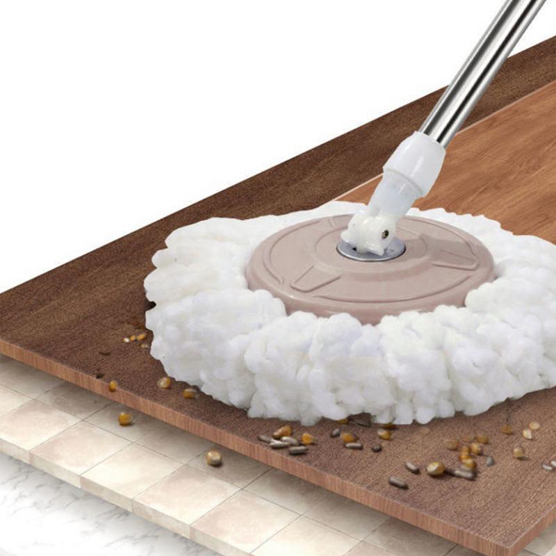 Automatic Spin Mop and Bucket Set with Dual Water System and Self-Wringing Head