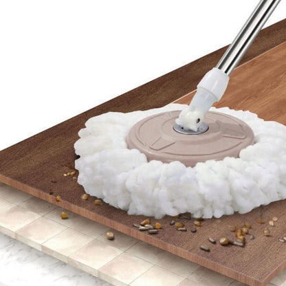Automatic Spin Mop and Bucket Set with Dual Water System and Self-Wringing Head