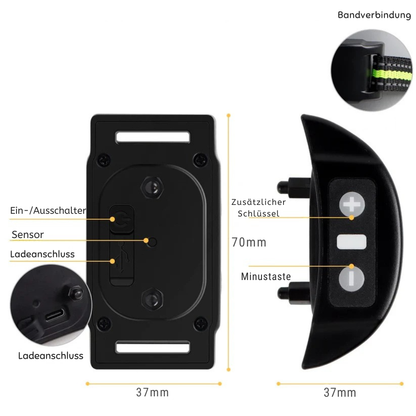 Automatic Anti-Bark Collar with Sound & Shock Bowlift