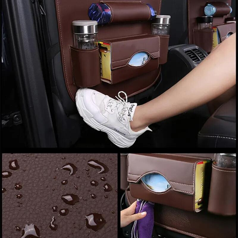 Brehn | Seat Back Organizer with Foldable Table Tray