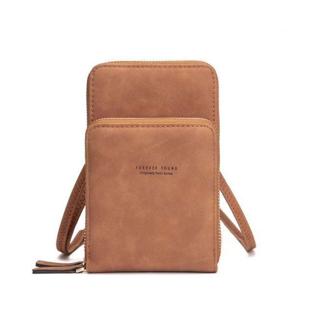 BowLift | Triple Secure Leather Phone Purse: Elegance Meets Practicality