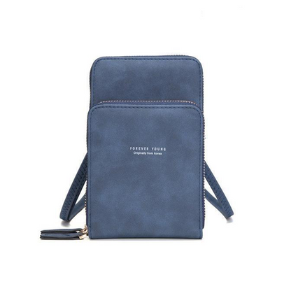 BowLift | Triple Secure Leather Phone Purse: Elegance Meets Practicality