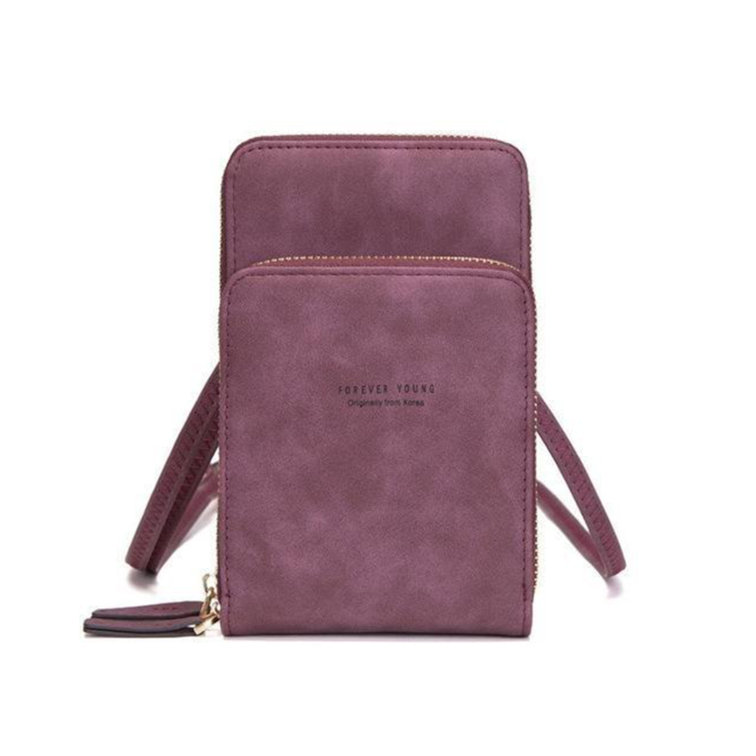 BowLift | Triple Secure Leather Phone Purse: Elegance Meets Practicality