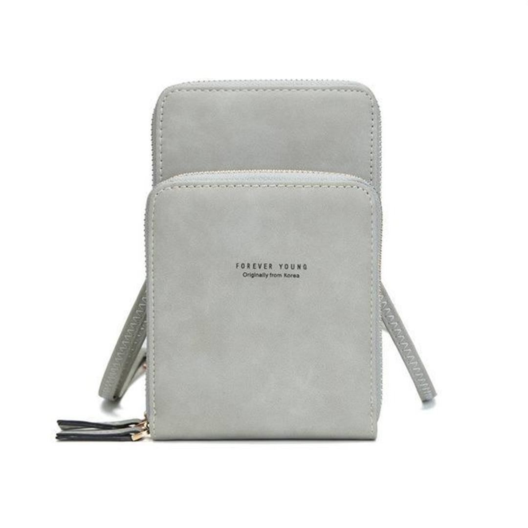 BowLift | Triple Secure Leather Phone Purse: Elegance Meets Practicality