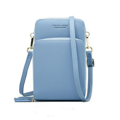 BowLift | Triple Secure Leather Phone Purse: Elegance Meets Practicality