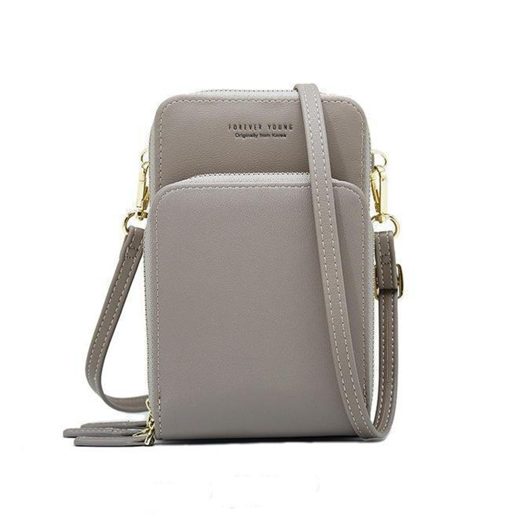 BowLift | Triple Secure Leather Phone Purse: Elegance Meets Practicality