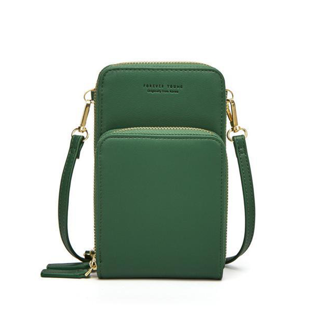 BowLift | Triple Secure Leather Phone Purse: Elegance Meets Practicality