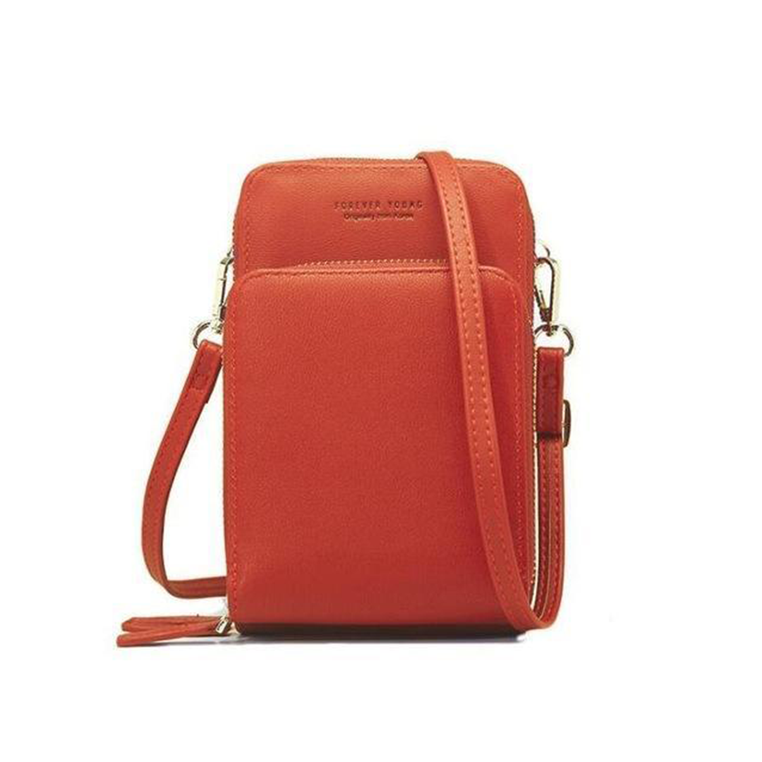 BowLift | Triple Secure Leather Phone Purse: Elegance Meets Practicality