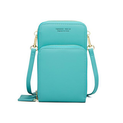 BowLift | Triple Secure Leather Phone Purse: Elegance Meets Practicality