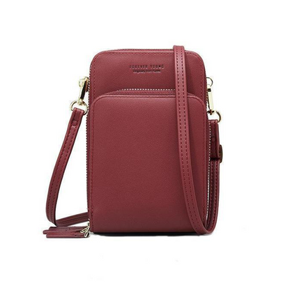 BowLift | Triple Secure Leather Phone Purse: Elegance Meets Practicality