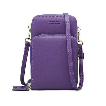 BowLift | Triple Secure Leather Phone Purse: Elegance Meets Practicality