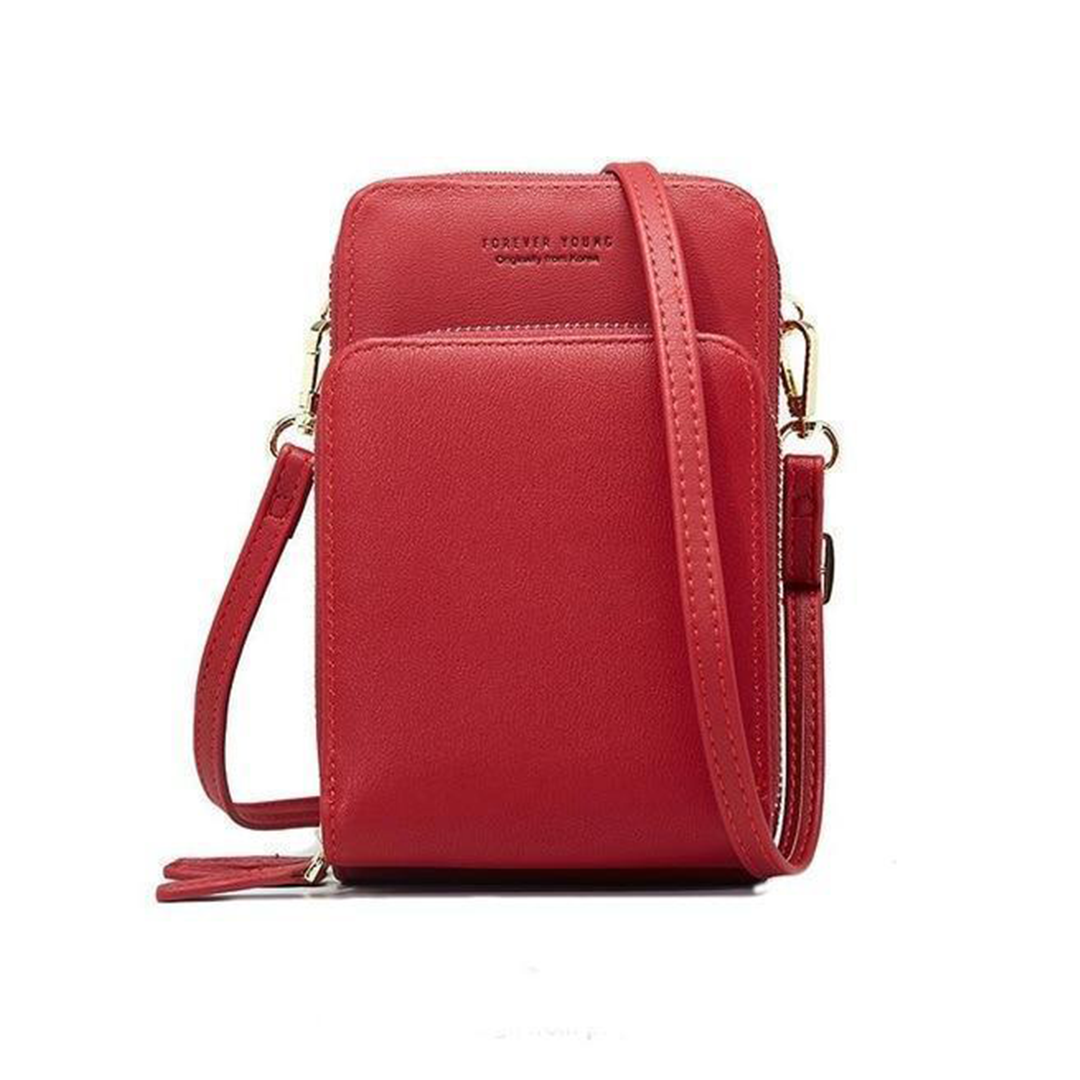 BowLift | Triple Secure Leather Phone Purse: Elegance Meets Practicality