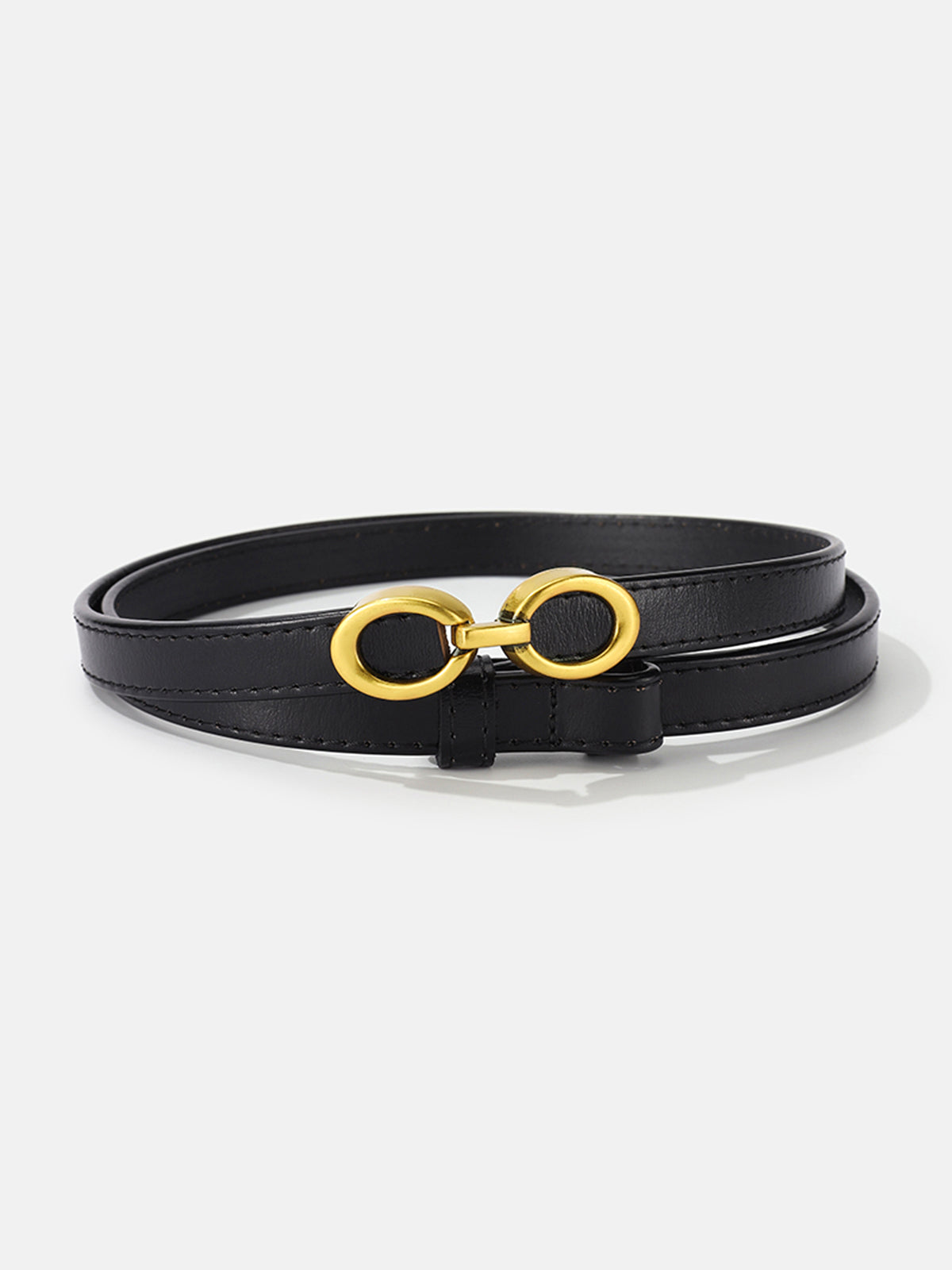 LuxeRing Belt - Elegant Leather Belt for Women Skanto