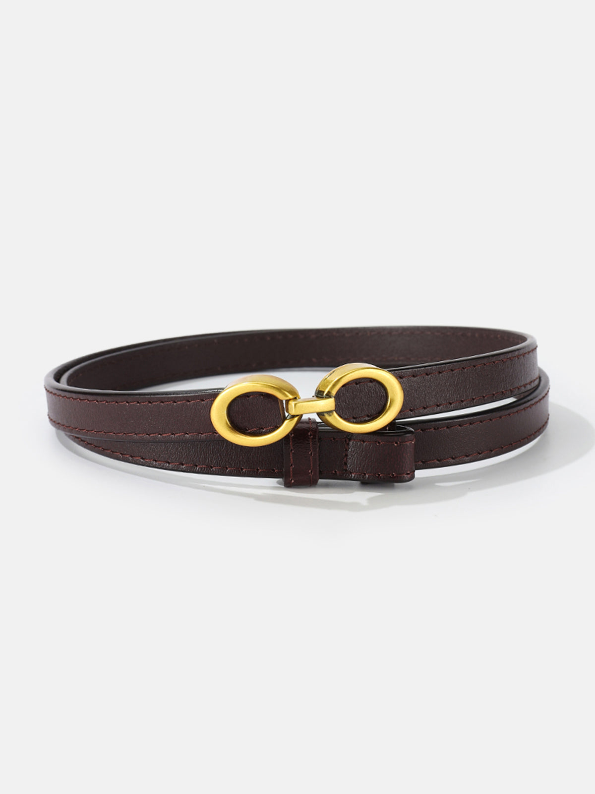 LuxeRing Belt - Elegant Leather Belt for Women Skanto