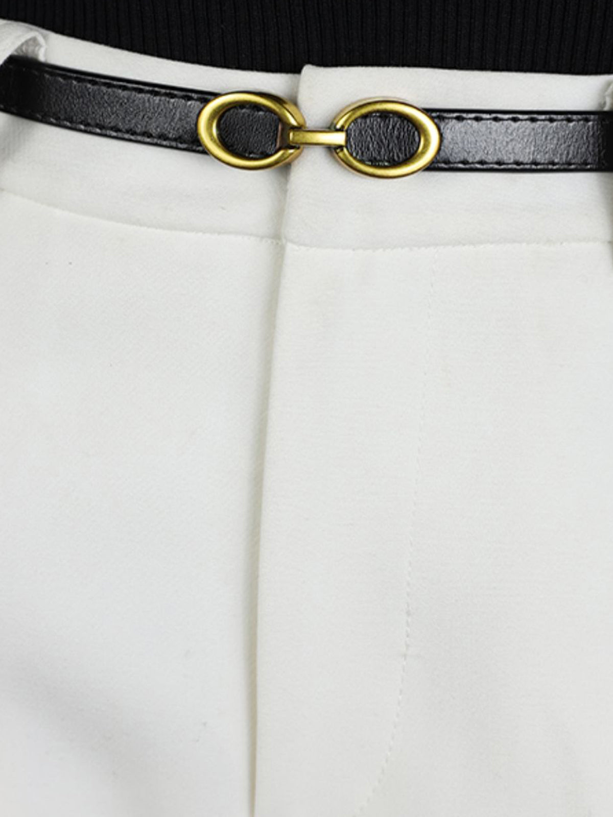 LuxeRing Belt - Elegant Leather Belt for Women Skanto