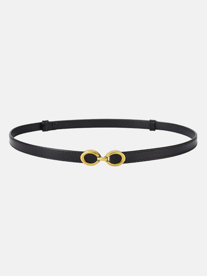 LuxeRing Belt - Elegant Leather Belt for Women Bowlift