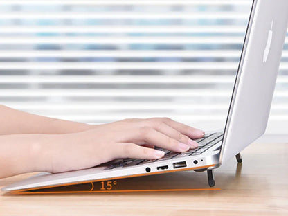 BowLift | Portable Aluminum Laptop Stand, with Adjustable & Ergonomic Design, for Home, Office, Study & More