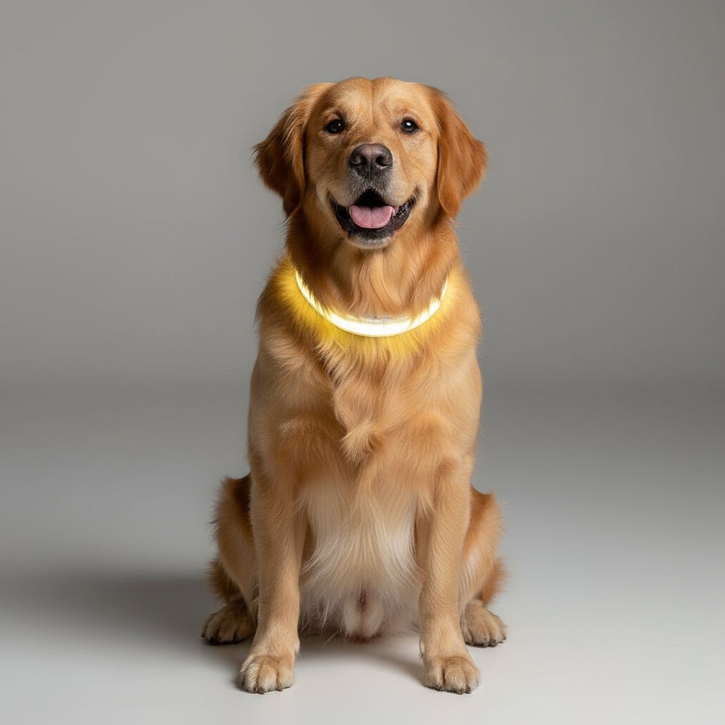 BowLift | LED dog leash with USB charging & reflective design