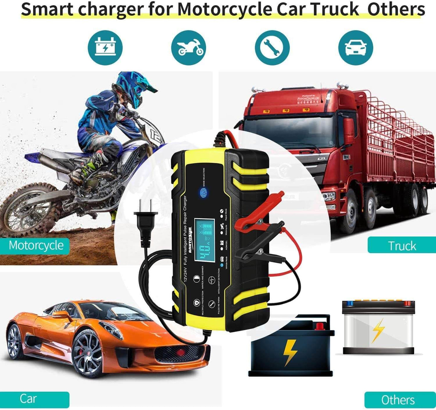 Skanto | Automatic Battery Charger