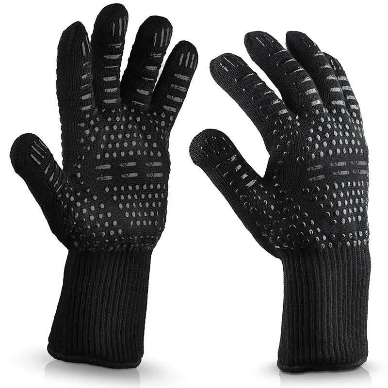 Skanto | Extremely Heat-Resistant Protective Gloves for Grilling and Kitchen