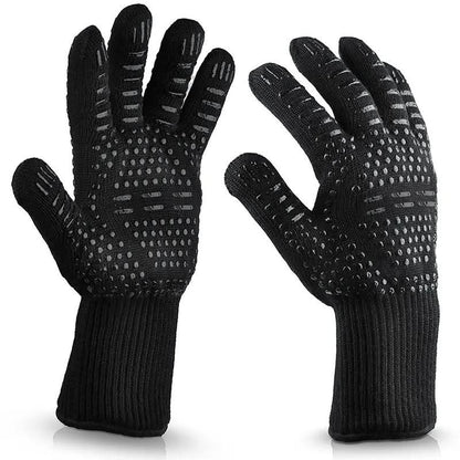 Skanto | Extremely Heat-Resistant Protective Gloves for Grilling and Kitchen